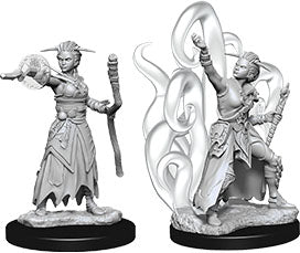 Dungeons & Dragons Nolzur`s Marvelous Unpainted Miniatures: W10 Female Human Warlock - Linebreakers