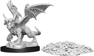 Dungeons & Dragons Nolzur`s Marvelous Unpainted Miniatures: W10 Blue Dragon Wyrmling - Linebreakers