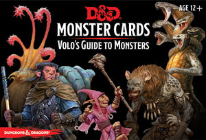 Dungeons and Dragons RPG: Monster Cards - Volo`s Guide to Monsters (81 cards) - Linebreakers