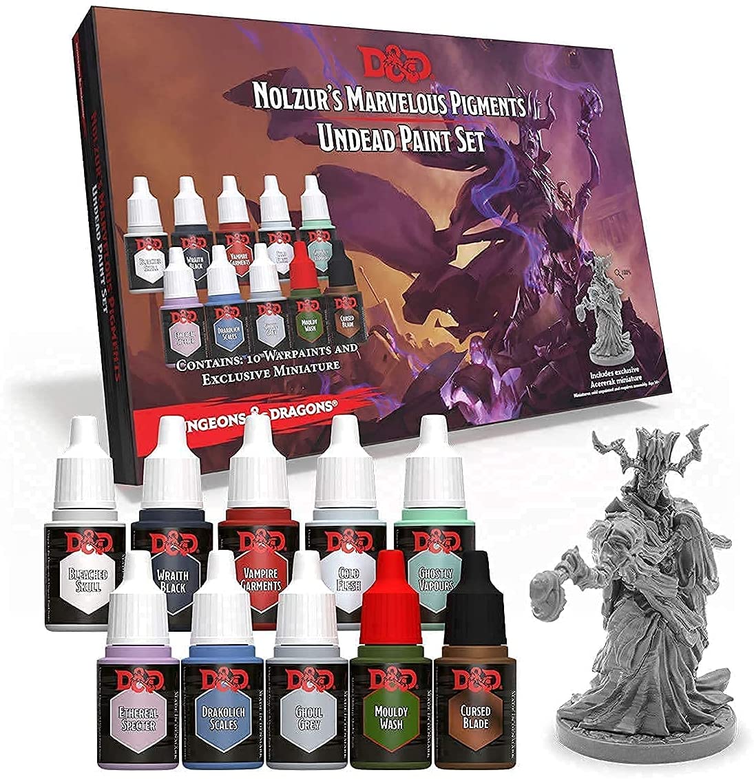 Dungeons and Dragons Nolzur’s Marvelous Pigments Undead Paint Set - Linebreakers
