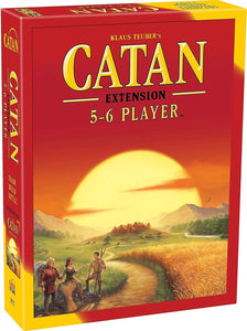 Catan Board Game Extension Allowing a Total of 5 to 6 Players - Linebreakers