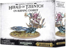 Load image into Gallery viewer, HERALD OF TZEENTCH ON BURNING CHARIOT - Linebreakers