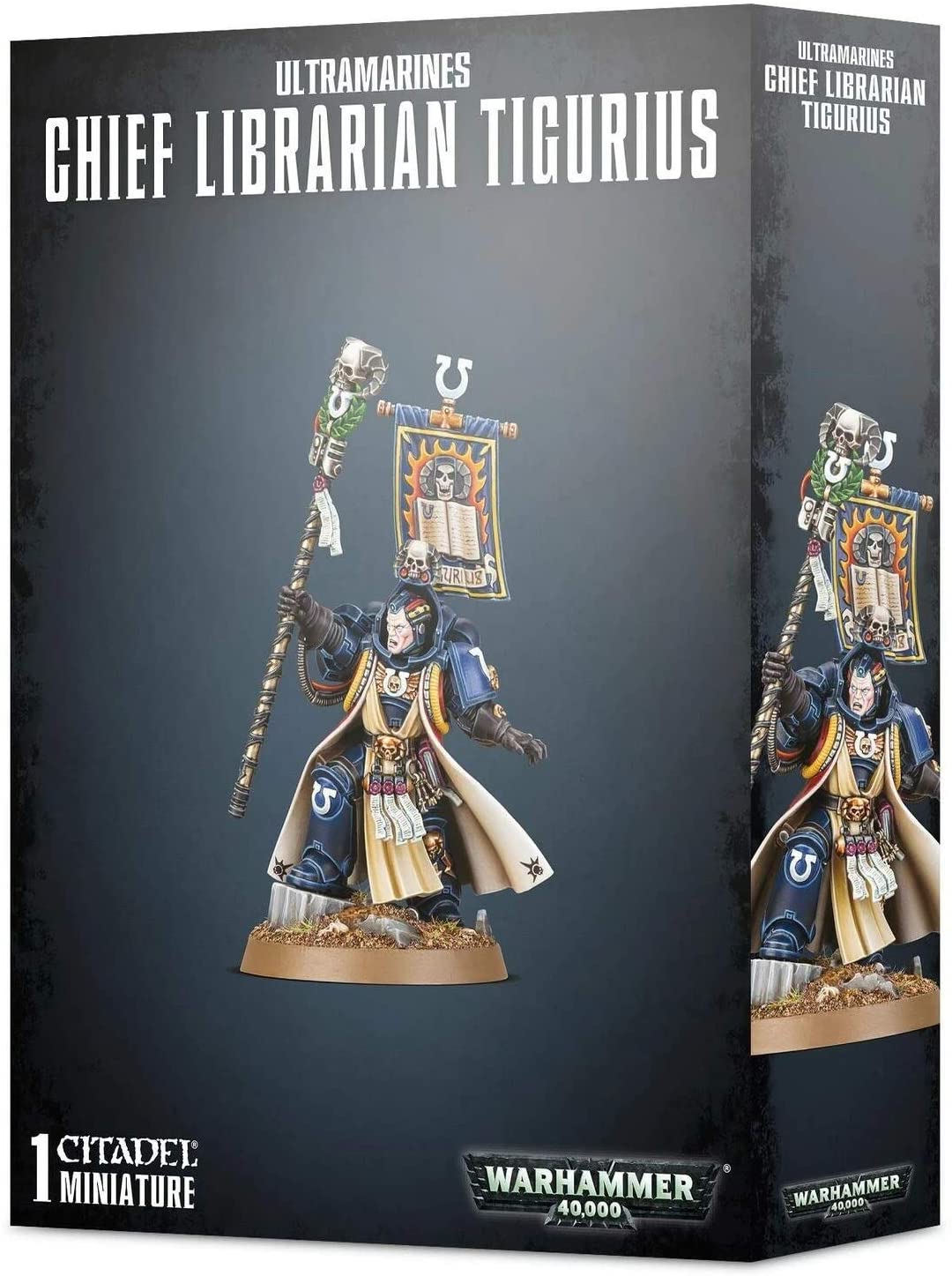 SPACE MARINE ULTRAMARINES CHIEF LIBRARIAN TIGURIUS - Linebreakers