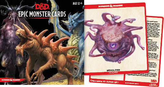 Dungeons and Dragons RPG: Epic Monster Cards (77 oversized cards) - Linebreakers
