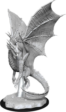 Dungeons & Dragons Nolzur`s Marvelous Unpainted Miniatures: W11 Young Silver Dragon - Linebreakers