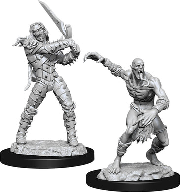 Dungeons & Dragons Nolzur`s Marvelous Unpainted Miniatures: W11 Wight & Ghast - Linebreakers