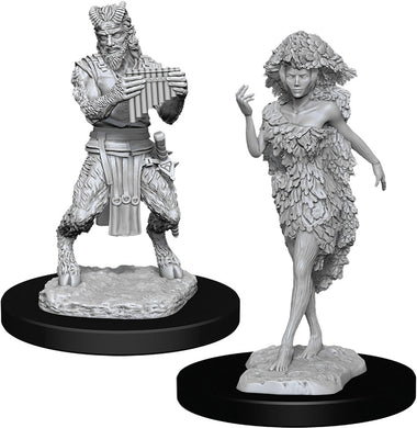 Dungeons & Dragons Nolzur`s Marvelous Unpainted Miniatures: W11 Satyr & Dryad - Linebreakers