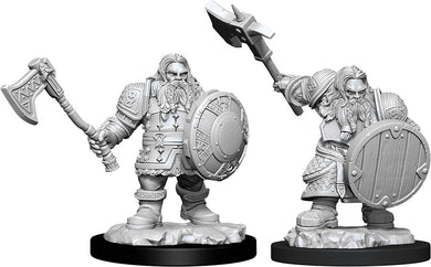Dungeons & Dragons Nolzur`s Marvelous Unpainted Miniatures: W11 Male Dwarf Fighter - Linebreakers