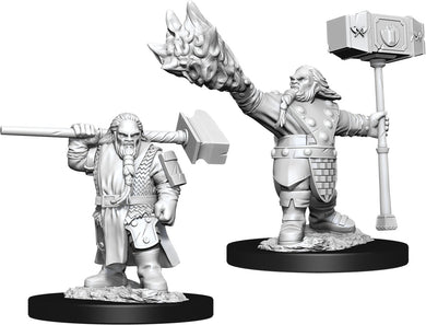 Dungeons & Dragons Nolzur`s Marvelous Unpainted Miniatures: W11 Male Dwarf Cleric - Linebreakers