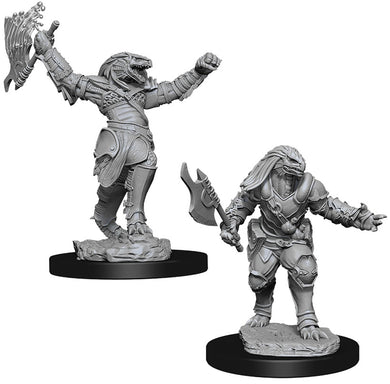 Dungeons & Dragons Nolzur`s Marvelous Unpainted Miniatures: W11 Female Dragonborn Fighter - Linebreakers