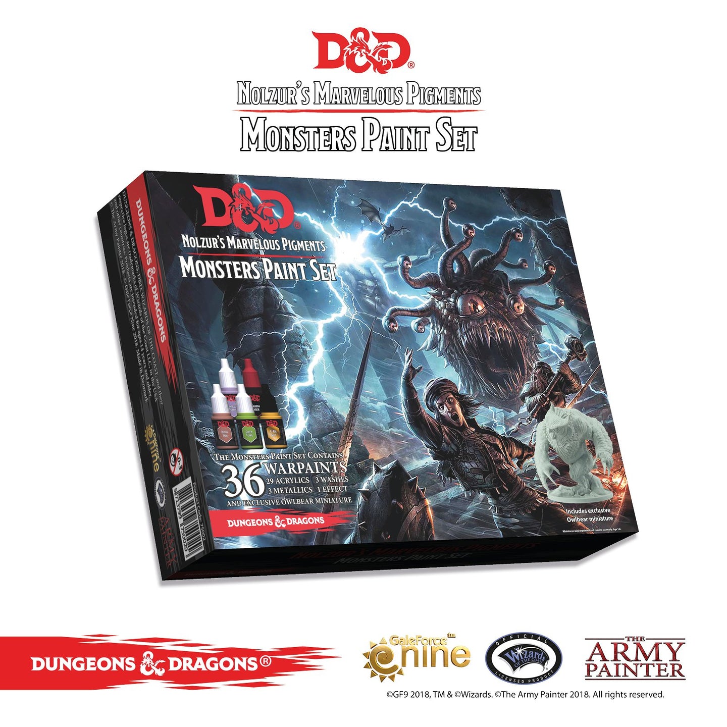 D&D Monsters Paint Set - Linebreakers
