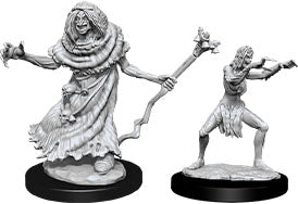 Dungeons & Dragons Nolzur`s Marvelous Unpainted Miniatures: W12 Sea Hag & Bheur Hag - Linebreakers