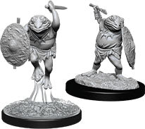 Dungeons & Dragons Nolzur`s Marvelous Unpainted Miniatures: W12 Bullywug - Linebreakers