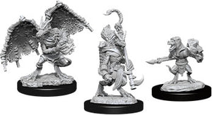 Dungeons & Dragons Nolzur`s Marvelous Unpainted Miniatures: W12 Kobold Inventor Dragonshield & Sorcerer - Linebreakers