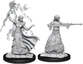 Dungeons & Dragons Nolzur`s Marvelous Unpainted Miniatures: W12 Female Elf Wizard - Linebreakers