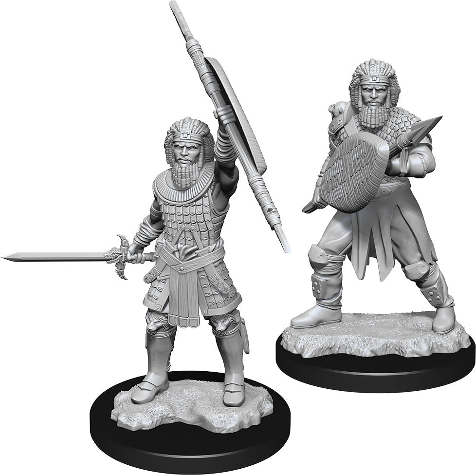 Dungeons & Dragons Nolzur`s Marvelous Unpainted Miniatures: W13 Human Fighter Male - Linebreakers