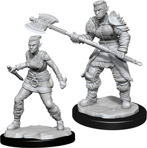 Dungeons & Dragons Nolzur`s Marvelous Unpainted Miniatures: W13 Orc Barbarian Female - Linebreakers