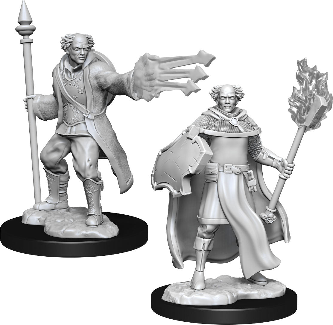 Dungeons & Dragons Nolzur`s Marvelous Unpainted Miniatures: W13 Multiclass Cleric + Wizard Male - Linebreakers