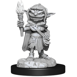 Pathfinder Deep Cuts Unpainted Miniatures: W13 Goblin Rogue Female - Linebreakers