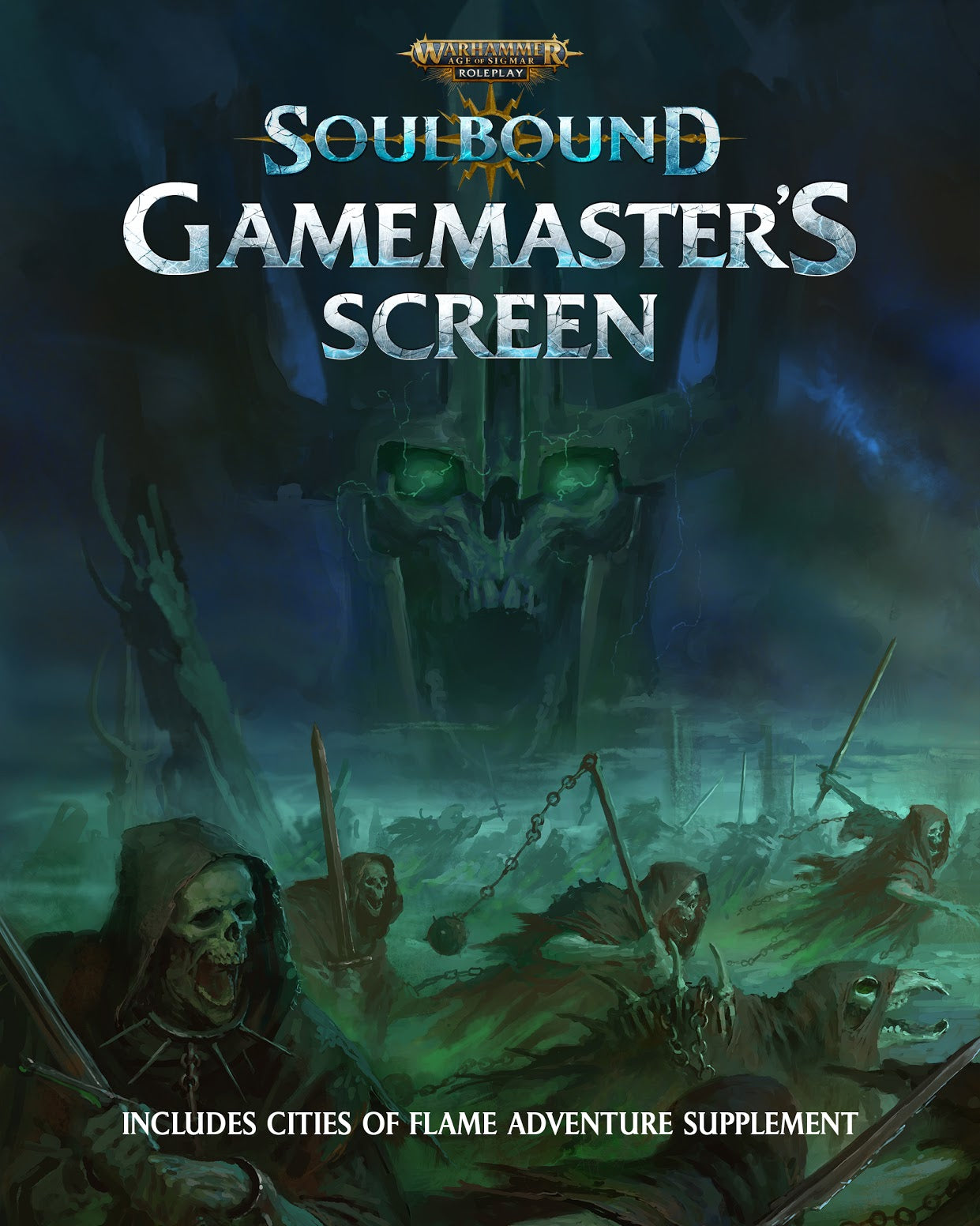 Warhammer Age of Sigmar RPG: Soulbound - Gamemaster's Screen - Linebreakers