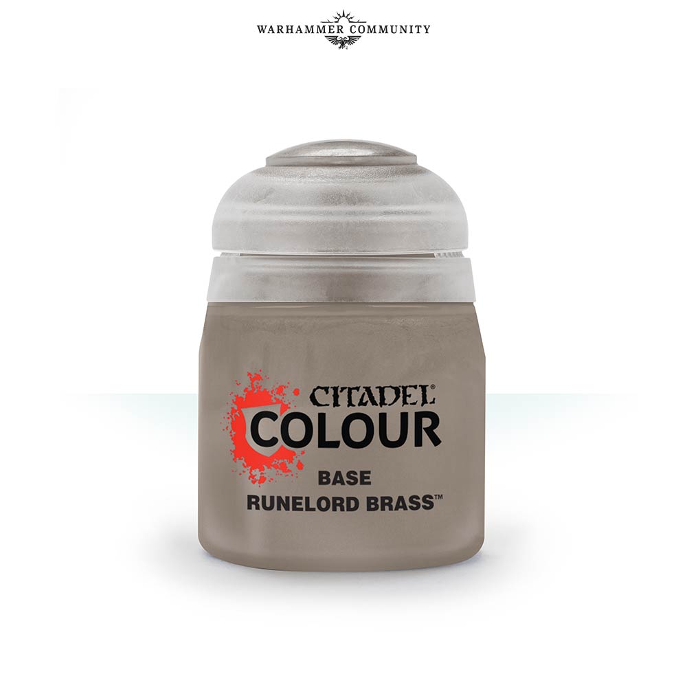 BASE: RUNELORD BRASS (12ML) - Linebreakers