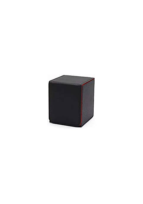 Dex Protection Creation Line Small Deck Box | 100+ Card Storage Capacity (Black)