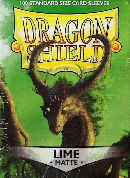 Dragon Shield: Matte Sleeves - Lime