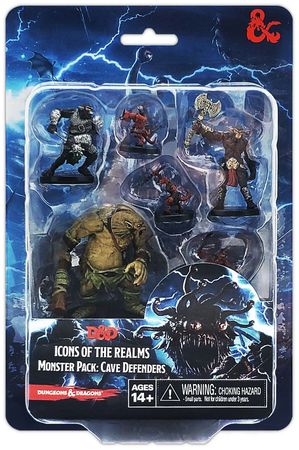 D&D ICONS OF THE REALMS Monster Pack Cave Defenders - Linebreakers