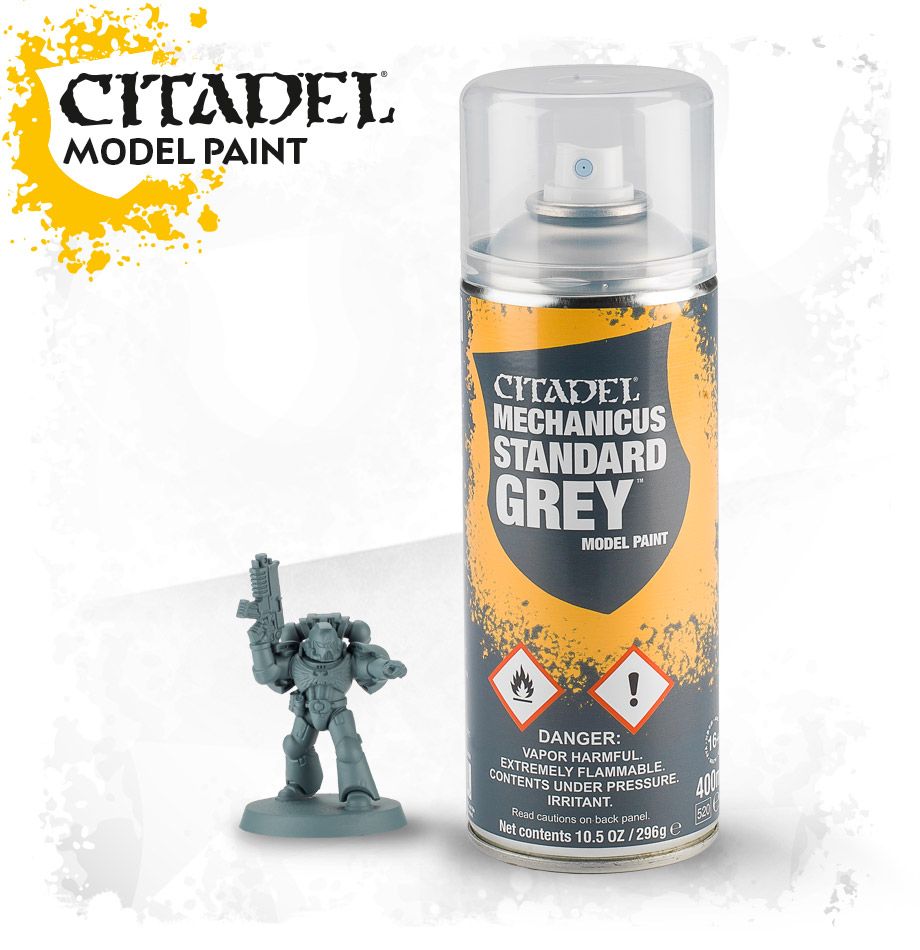 PRIMER: MECHANICUS STANDARD GREY SPRAY - Linebreakers