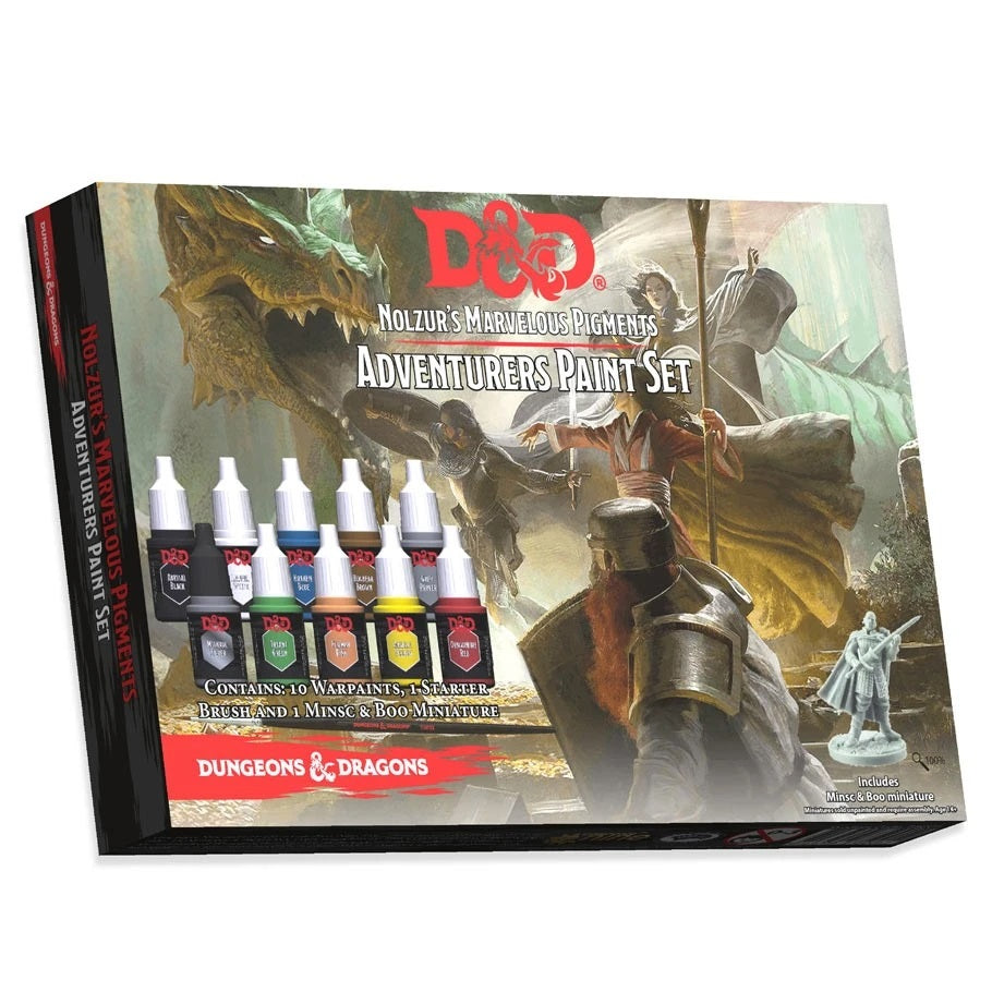 Dungeons & Dragons: Nolzur's Marvelous Pigments - Adventurers Paint Set - Linebreakers