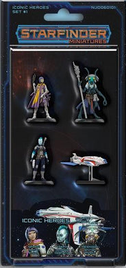 STARFINDER MINIATURES ICONIC HEROES SET 1 - Linebreakers