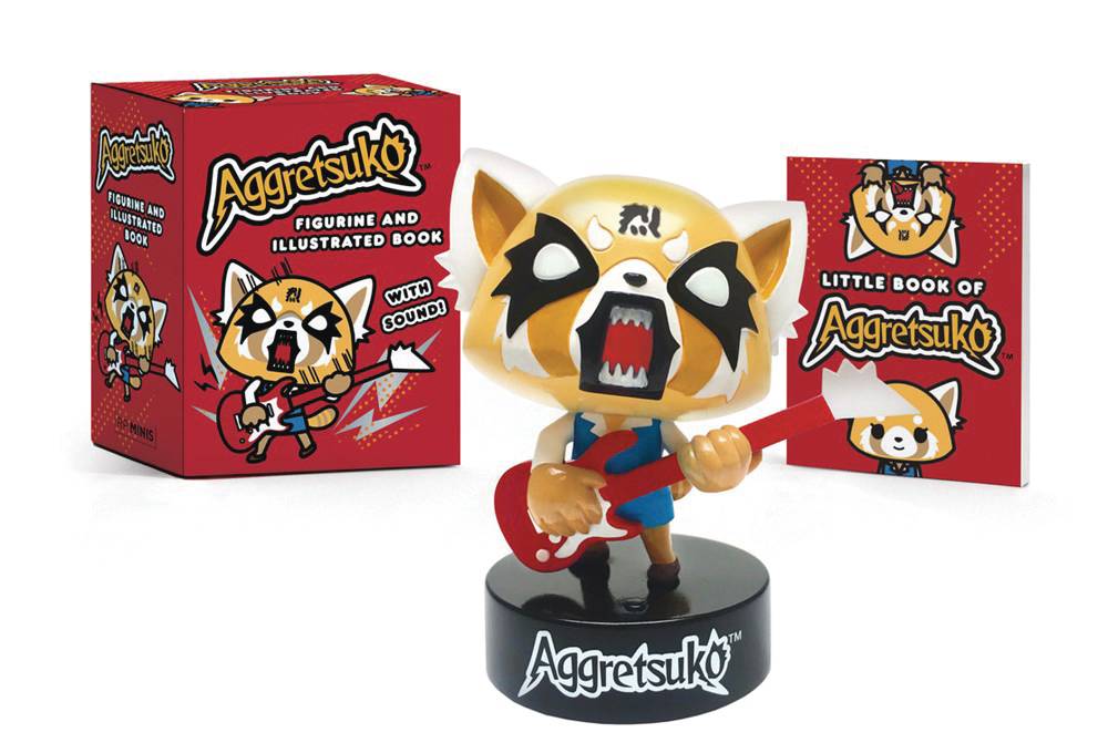 AGGRETSUKO FIGURINE WITH SOUND & BOOK KIT (C: 0-1-0)