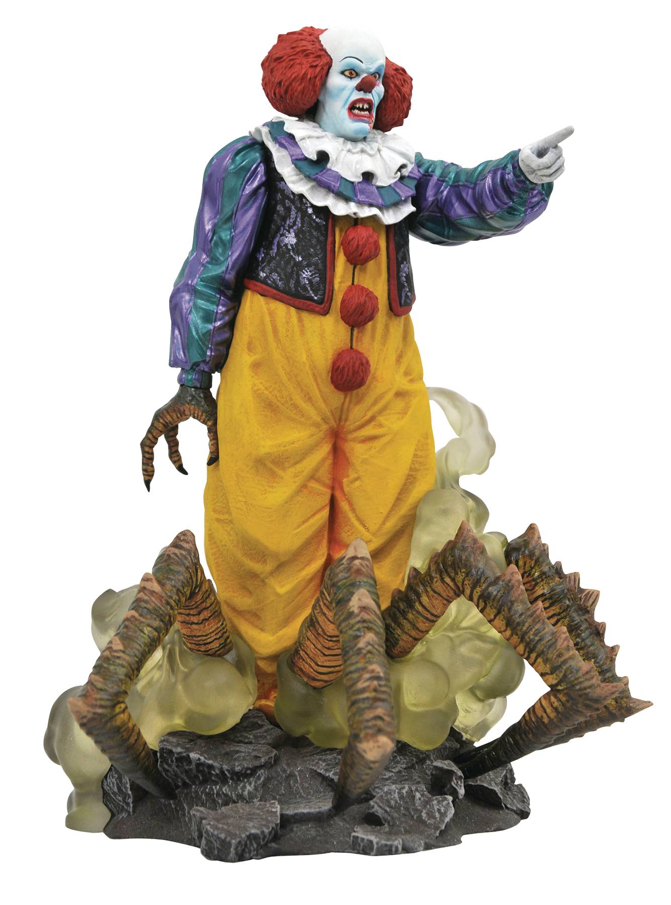 IT 1990 GALLERY PENNYWISE PVC STATUE (C: 1-1-0)