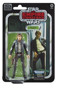 SW BLACK E5 40TH ANN 6IN HAN SOLO AF CS (Net) (C: 1-1-2)