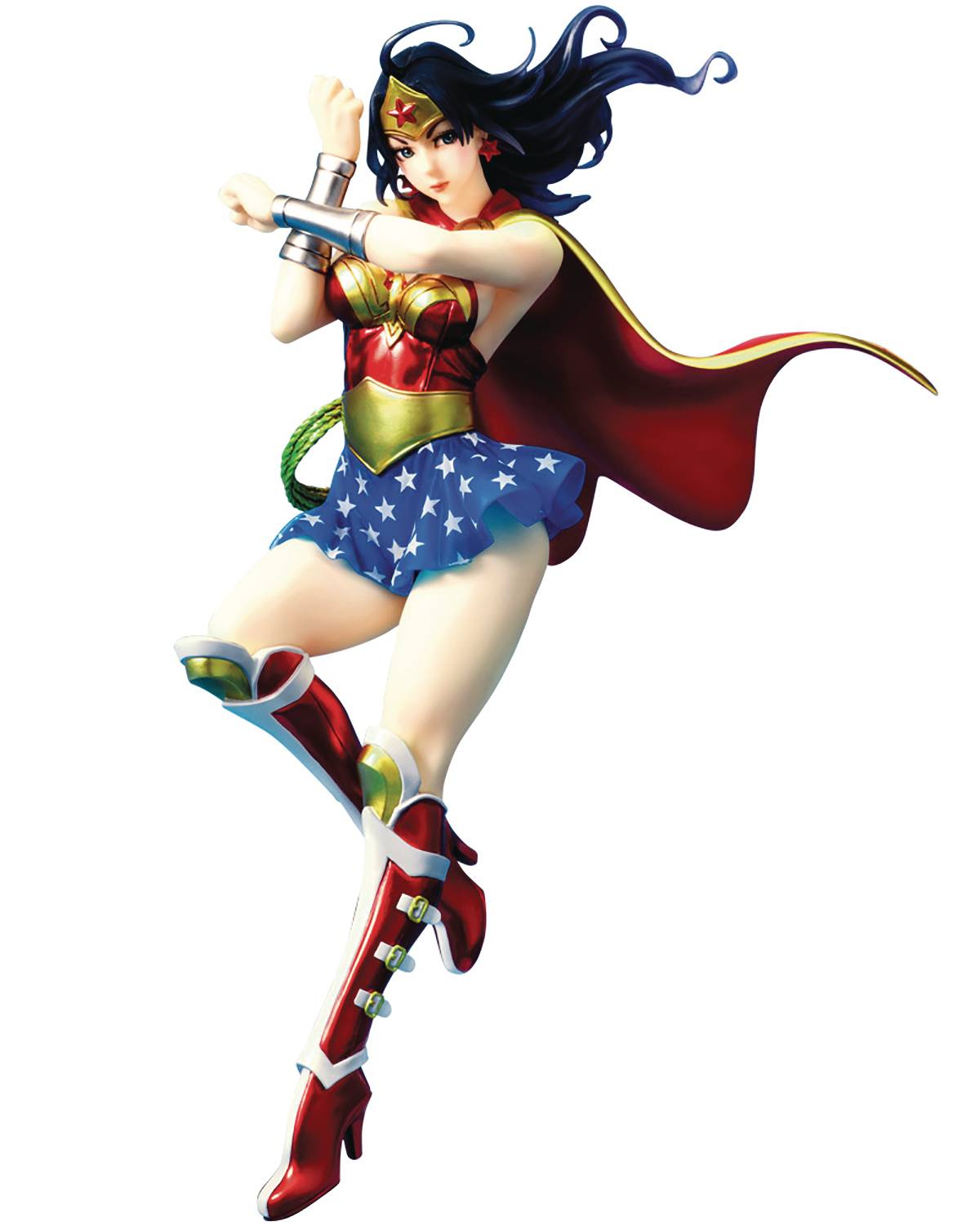 DC COMICS ARMORED WONDER WOMAN 2ND ED BISHOUJO STATUE (Net)