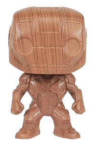 POP IRON MAN WOOD DECO VINYL FIG (Net) (C: 1-1-0)