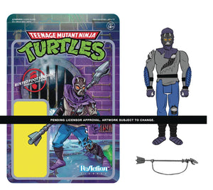 TMNT DAMAGED FOOT SOLDIER W3 REACTION FIGURE (Net) (C: 0-1-2