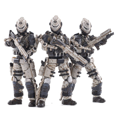 JOY TOY FREE TRUISM 20ST LEGION WHT VIPER SQUAD 1/18 FIG 3PK. - Linebreakers