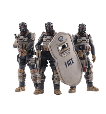 JOY TOY FREE TRUISM 15TH MOON WOLF FLEET 1/18 FIGURE 3PK . - Linebreakers