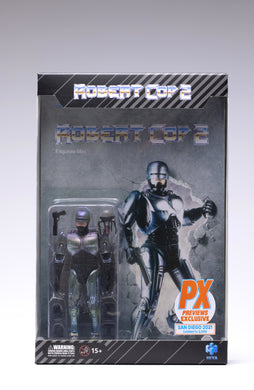 SDCC 2021 ROBOCOP 2: ROBERT COP PREVIEWS EXCLUSIVE 1/18 EXQUISITE MINI FIGURE - Linebreakers