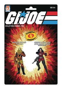 SDCC 2021 GI JOE PD DESTRO & CRIMSON BARONESS PX PIN SET ** ALLOCATIONS MAY OCCUR - Linebreakers