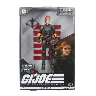 GI JOE CLASSIFIED SERIES 6IN AF SCARLET