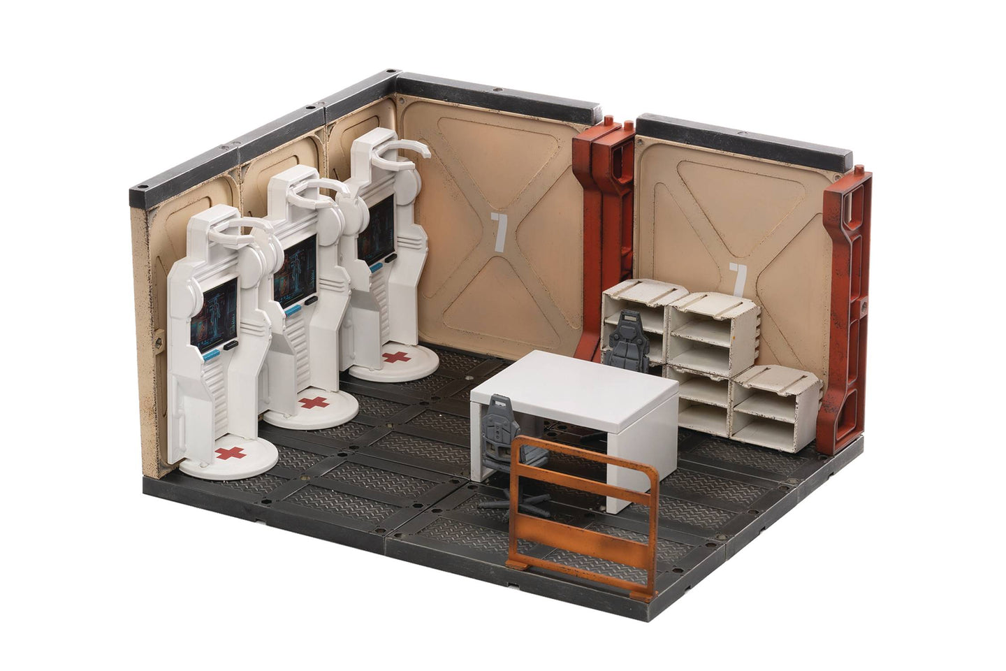 JOY TOY MECHA DEPOT MEDICAL AREA 1/18 DIORAMA