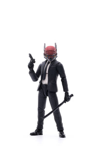 JOY TOY PEOPLES ARMED POLICE (SUITED ASSASSIN) 1/18 FIG
