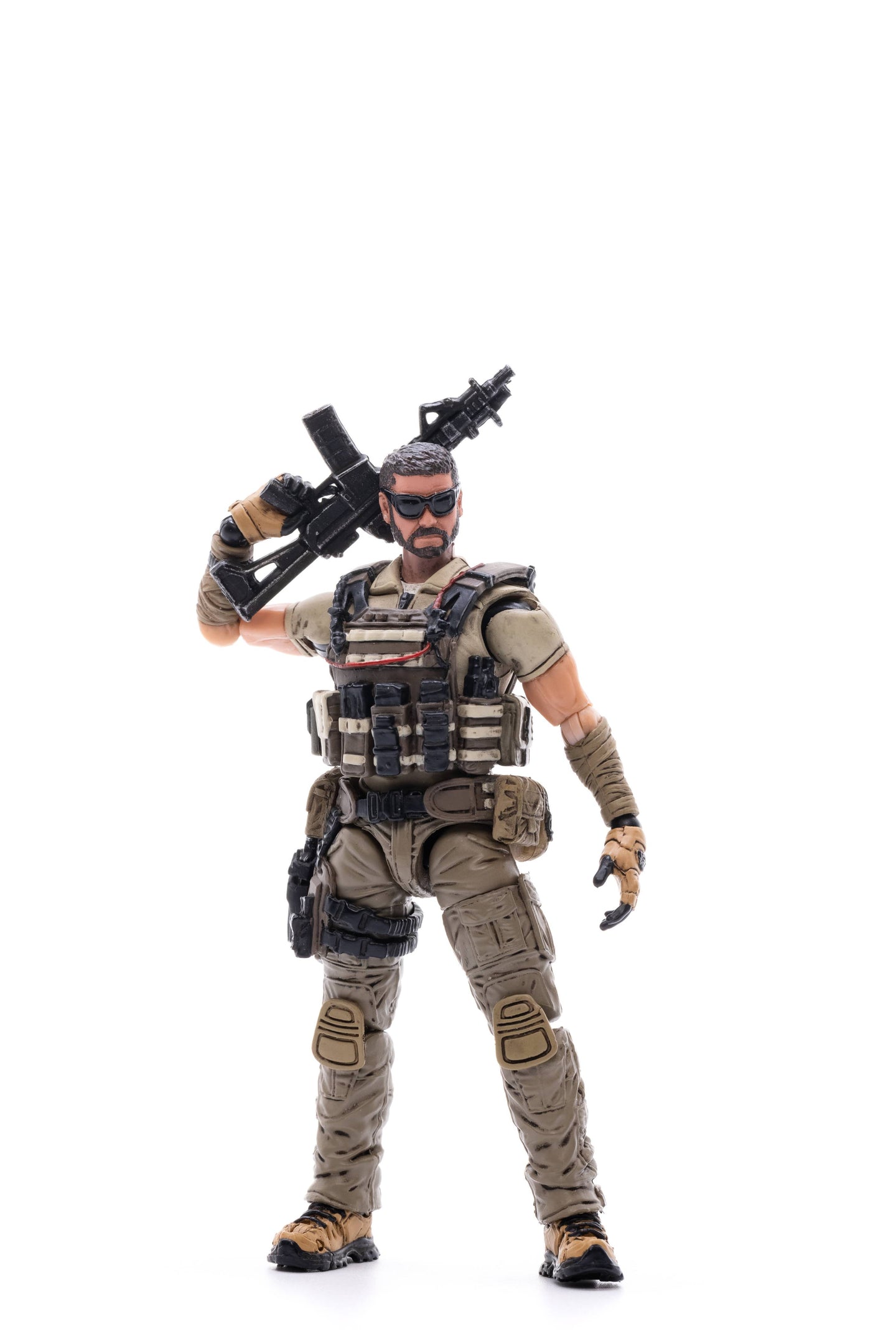 JOY TOY PEOPLES ARMED POLICE (MERCENARY KAHN) 1/18 FIG