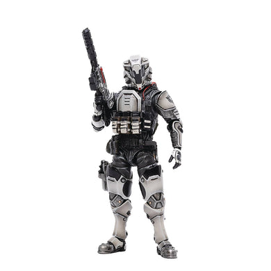 JOY TOY ENFORCER SKELETON FORCES SHADOWWING ENFRCER BLK&GD LTD 1/18 F