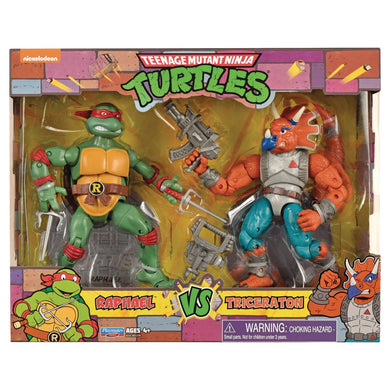 TMNT CLASSIC RALPH VS TRICERATON PK AF