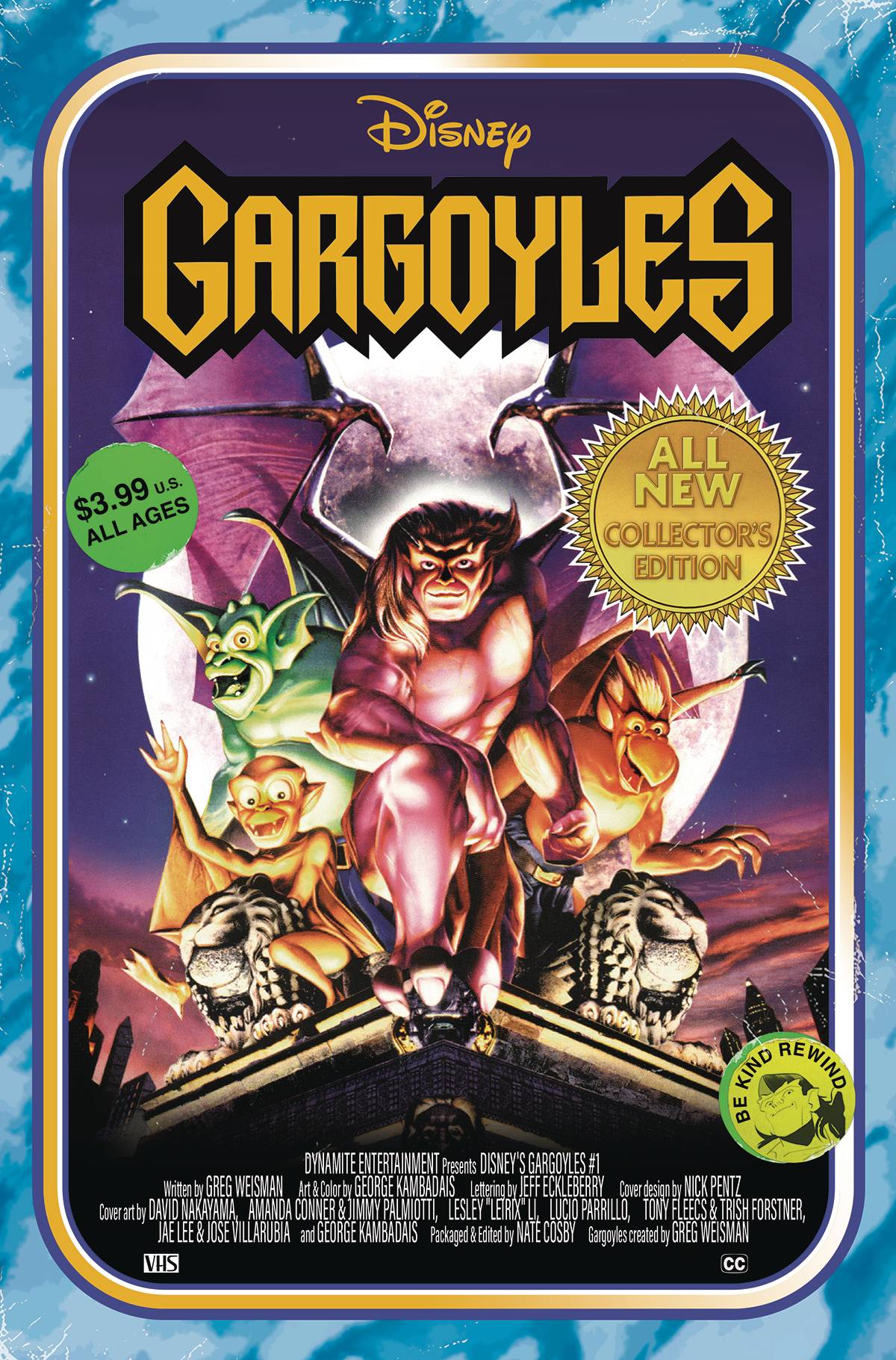 GARGOYLES #1 RATIO VARIANTS