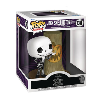 POP DLX NBX 30TH JACK W/ HALLOWEEN TOWN DOOR VIN FIG (FOC)