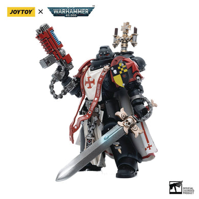 JOYTOY WH40K BLACK TEMPLARS SWORD BRETHREN LOMBAST 1/18 AF